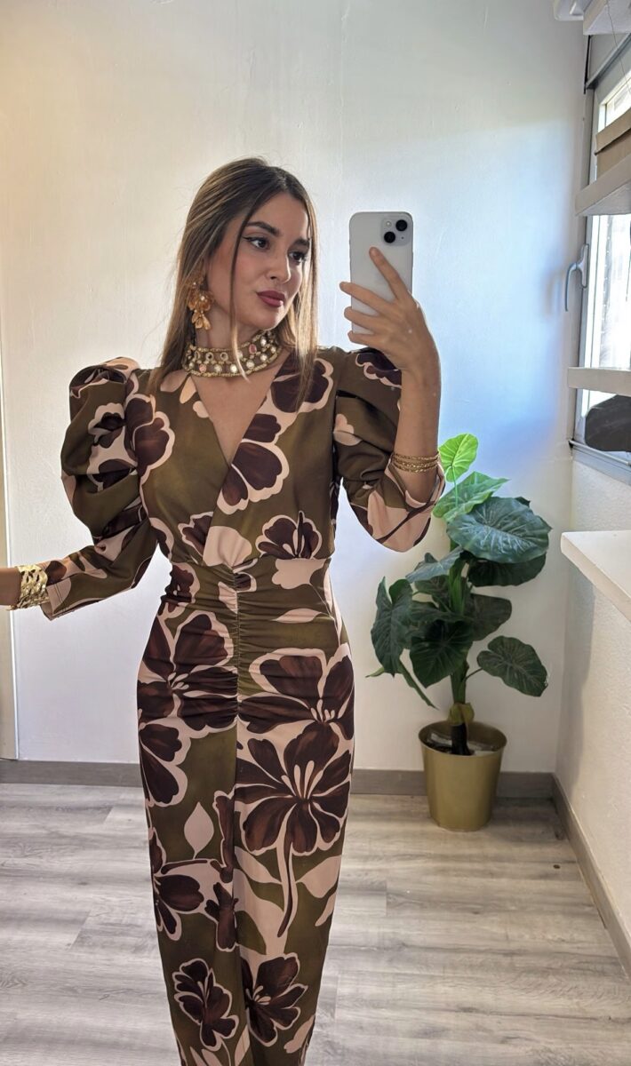 Vestido Carla estampado