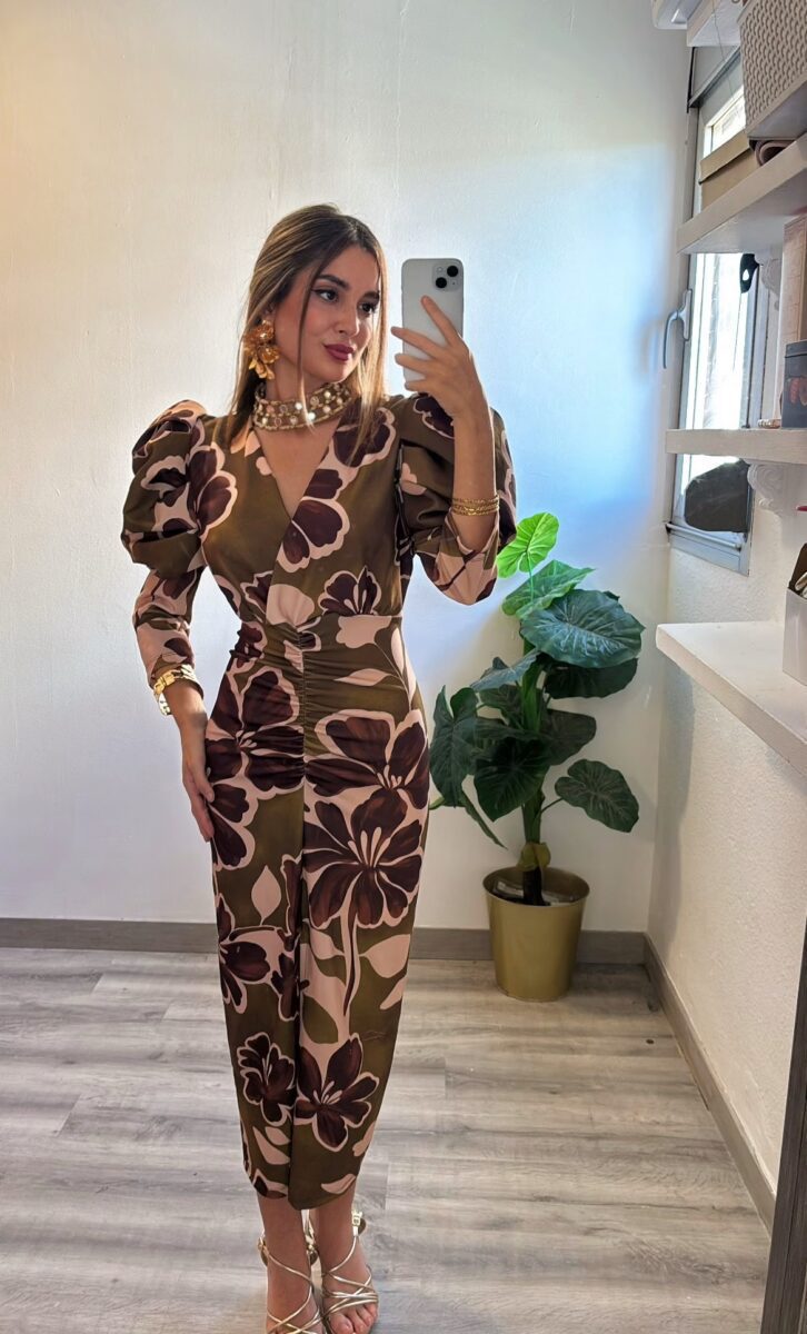 Vestido Carla estampado - Imagen 2