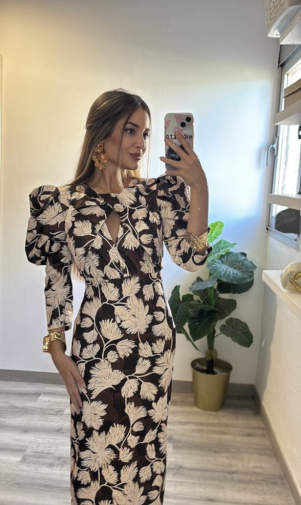 Vestido Carlota estampado - Imagen 2