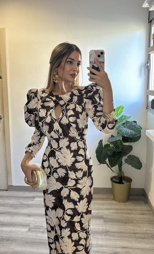 Vestido Carlota estampado - Imagen 3
