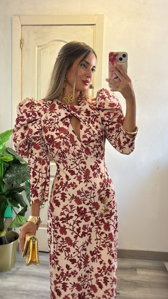 Vestido Carlota estampado - Imagen 3