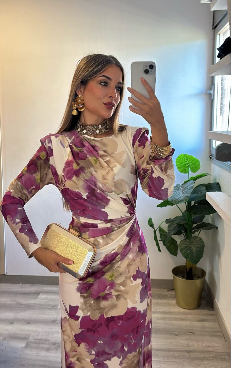 vestido flora