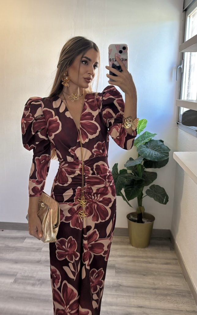 Vestido Carla estampado