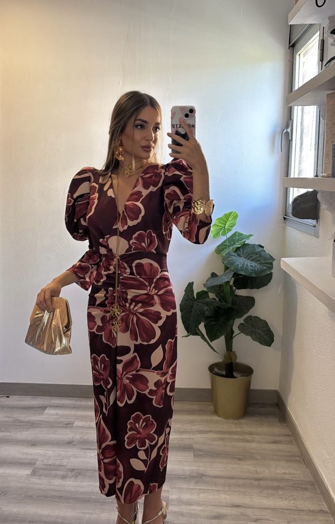 Vestido Carla estampado - Imagen 3