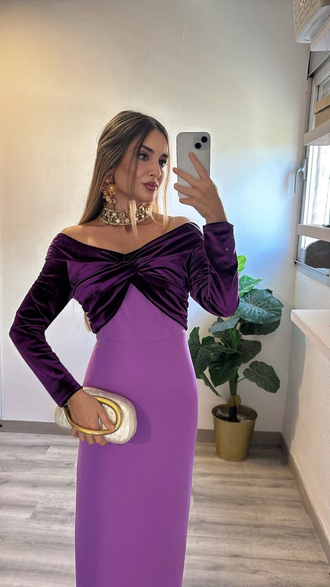 Vestido Clara terciopelo - Imagen 3