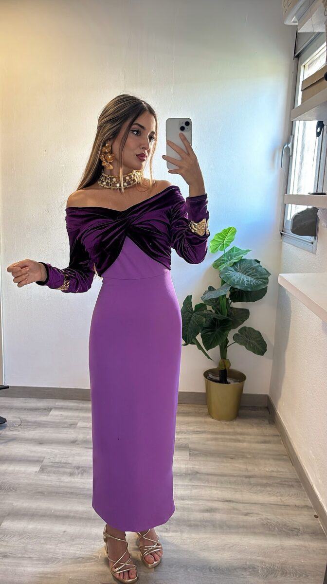 Vestido Clara terciopelo - Imagen 2