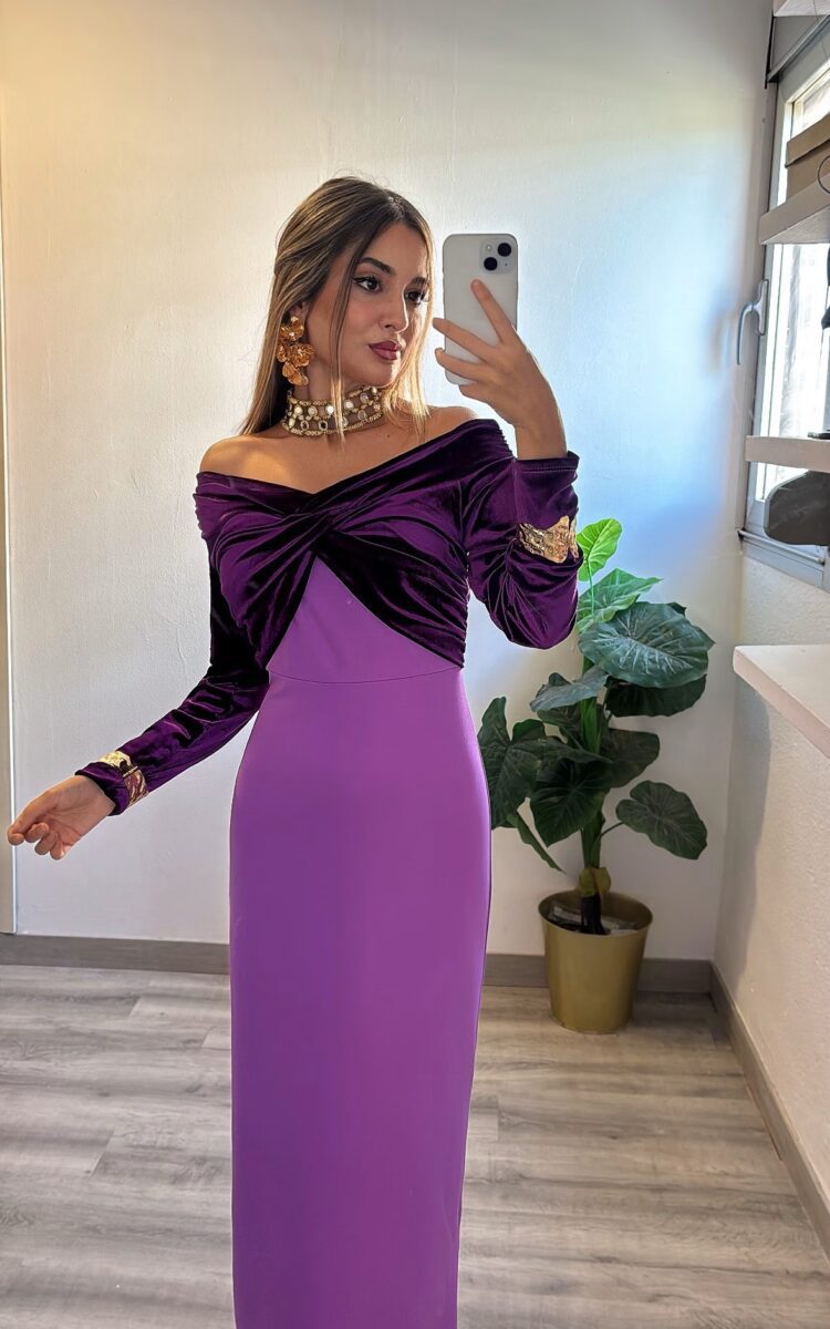 Vestido Clara terciopelo - Imagen 4