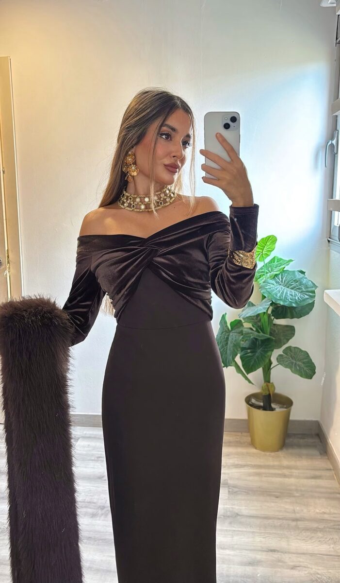 Vestido Clara terciopelo - Imagen 2