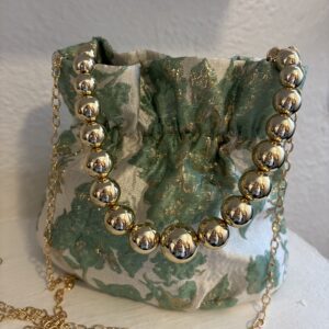 bolso saquito estampado