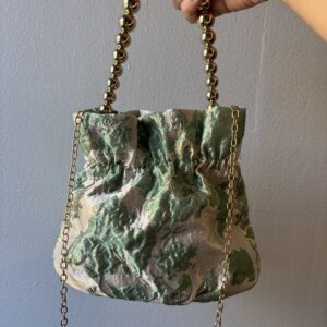 bolso saquito estampado