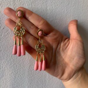 pendientes flamenca