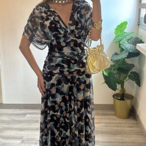 vestido vivi estampado