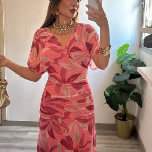 vestido vivi estampado