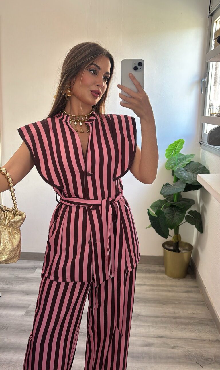 conjunto rayas
