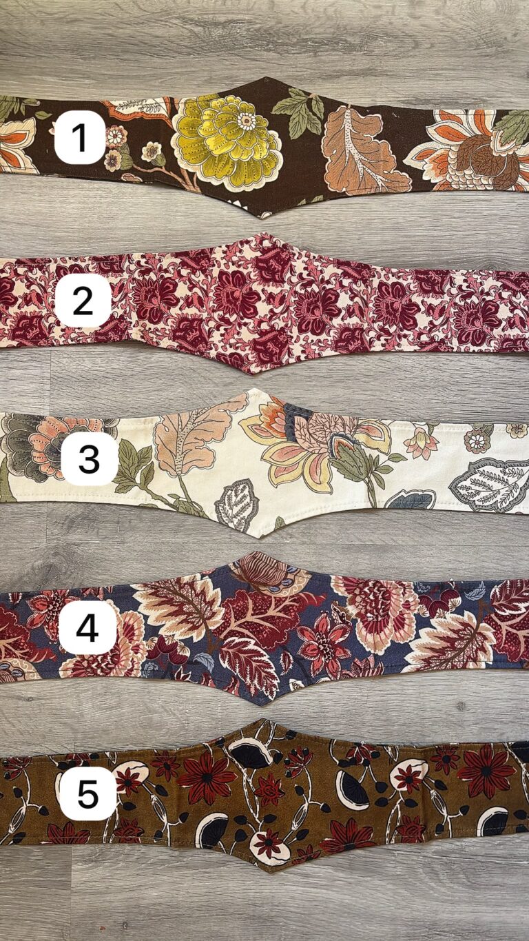 fajín estampado