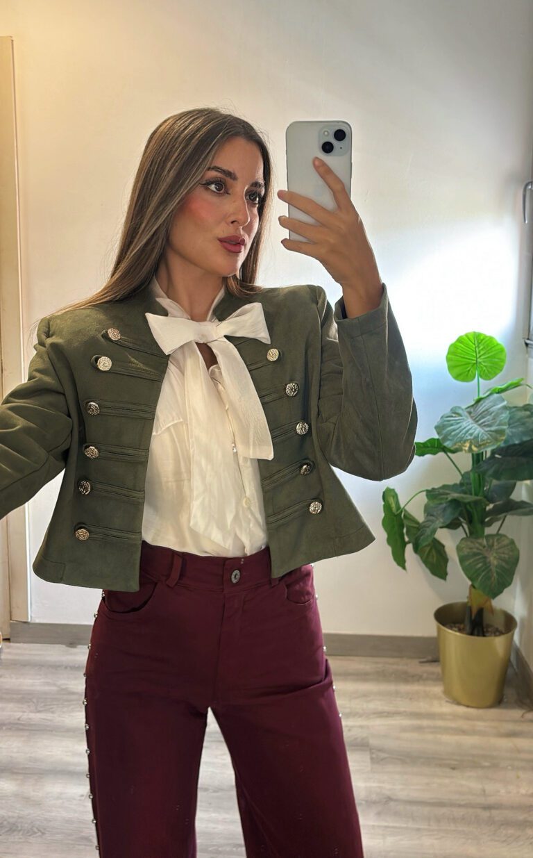 chaqueta botones