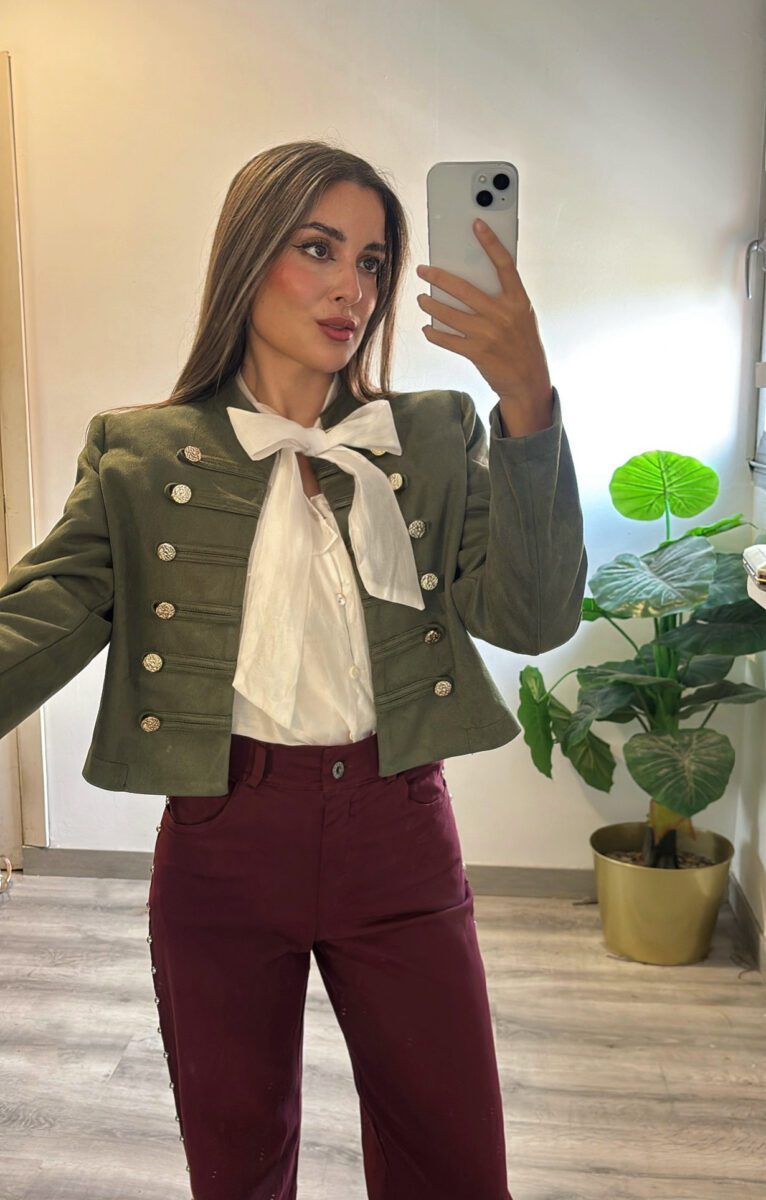 chaqueta botones
