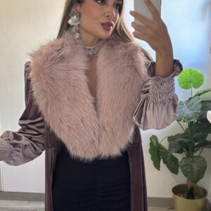 cuello de pelo