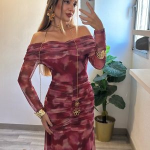 Vestido Vega estampado