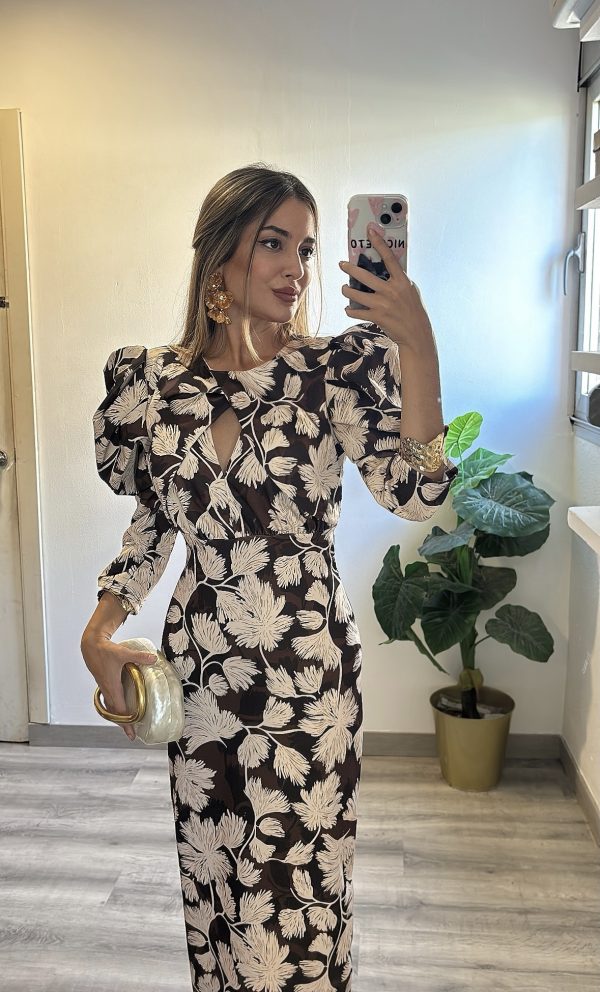 Vestido Carlota estampado - Imagen 3