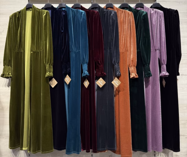 Kaftan terciopelo