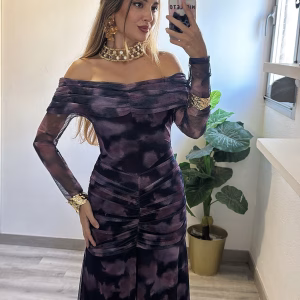 Vestido Vega estampado